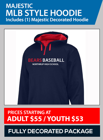 Majestic home hot sale plate hoodie